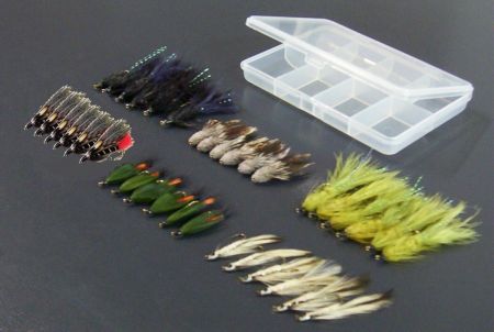 An essential TROUT FLIES Pack STREAMERS